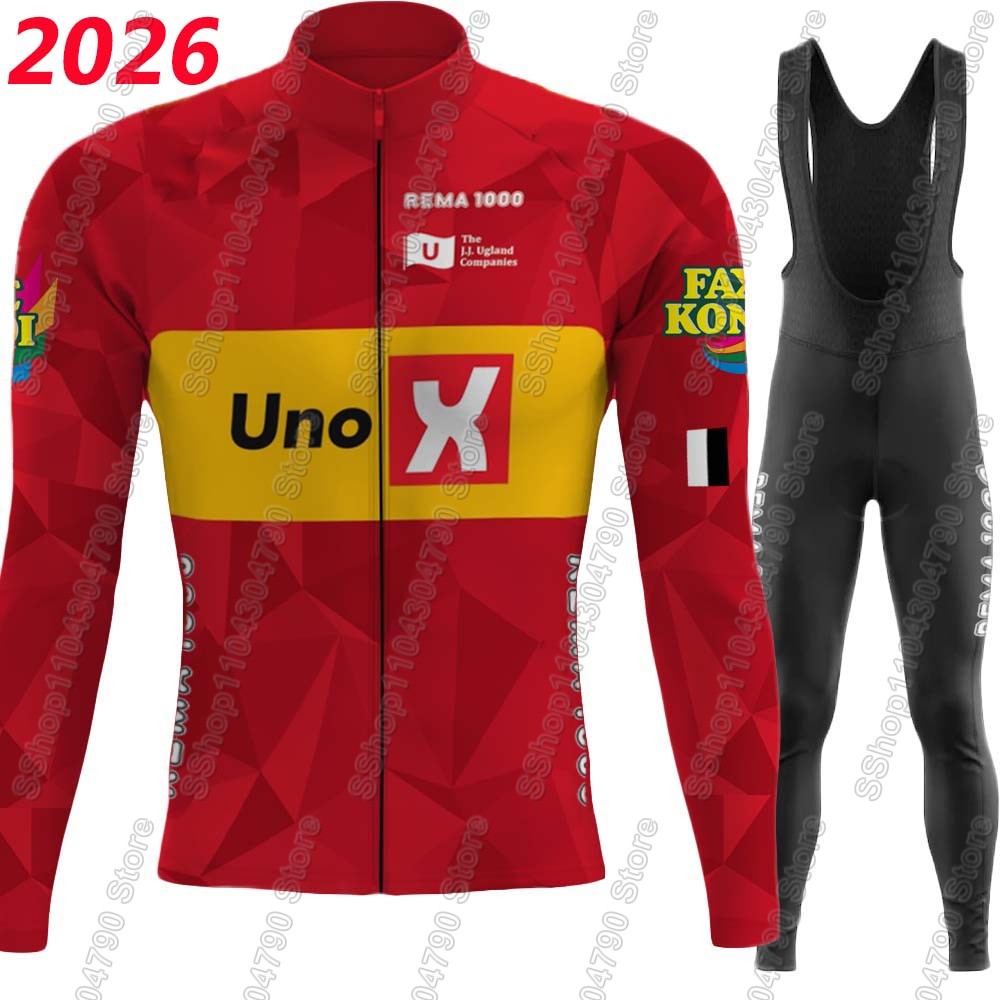 Bib Long Sleeve - Uno X Pro team 2026 Cycling
