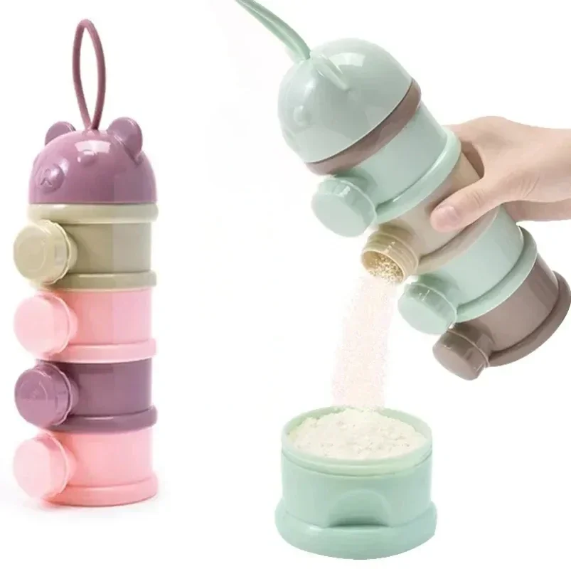 Baby Food Category - Milk Powder Box 4Layer Bear Style
