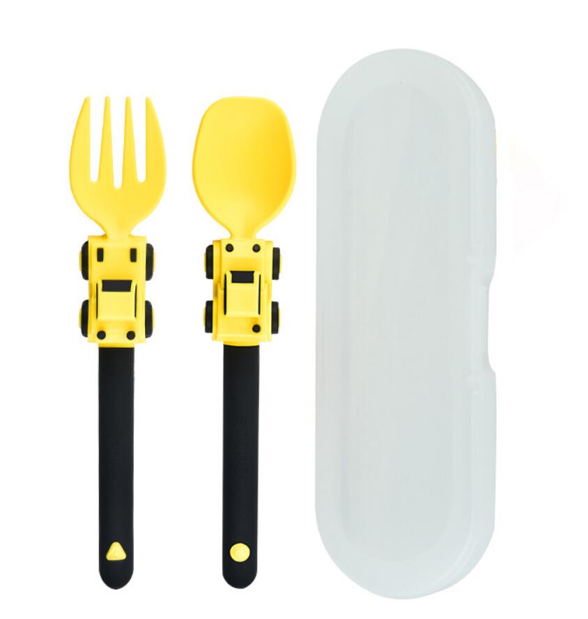 Self Feed Spoon - Children's Food Supplement Spoon And Fork,