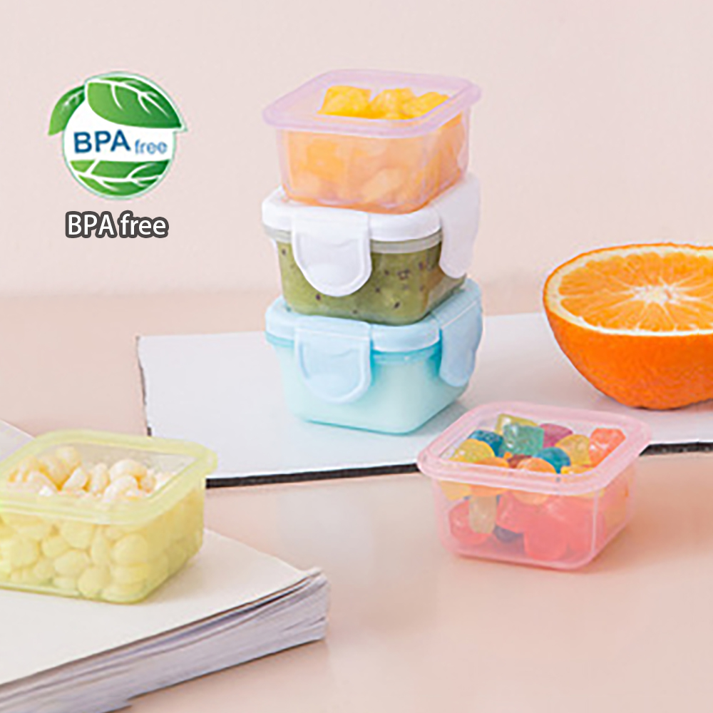 Baby Food Bowl - 4pcs BPA Free Mini Baby Food