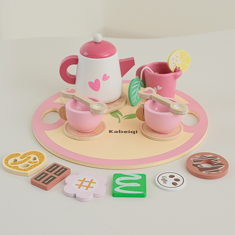 Baby Food Under 1 Year - Wooden Tea Set For Little Girls
