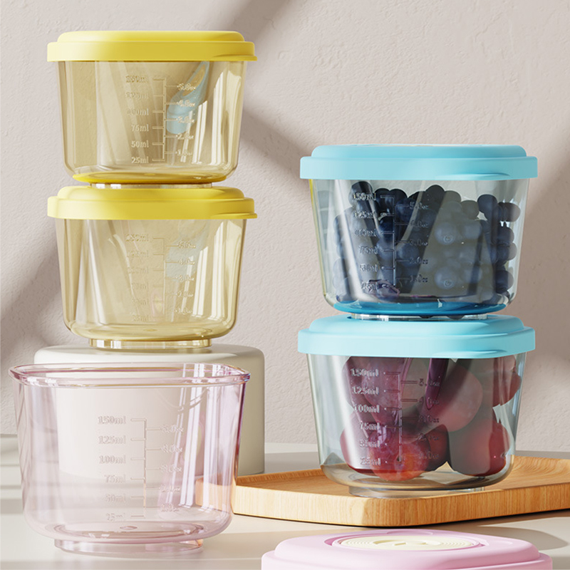 Baby Food Jars - 6 Pcs Baby Food Storage Containers