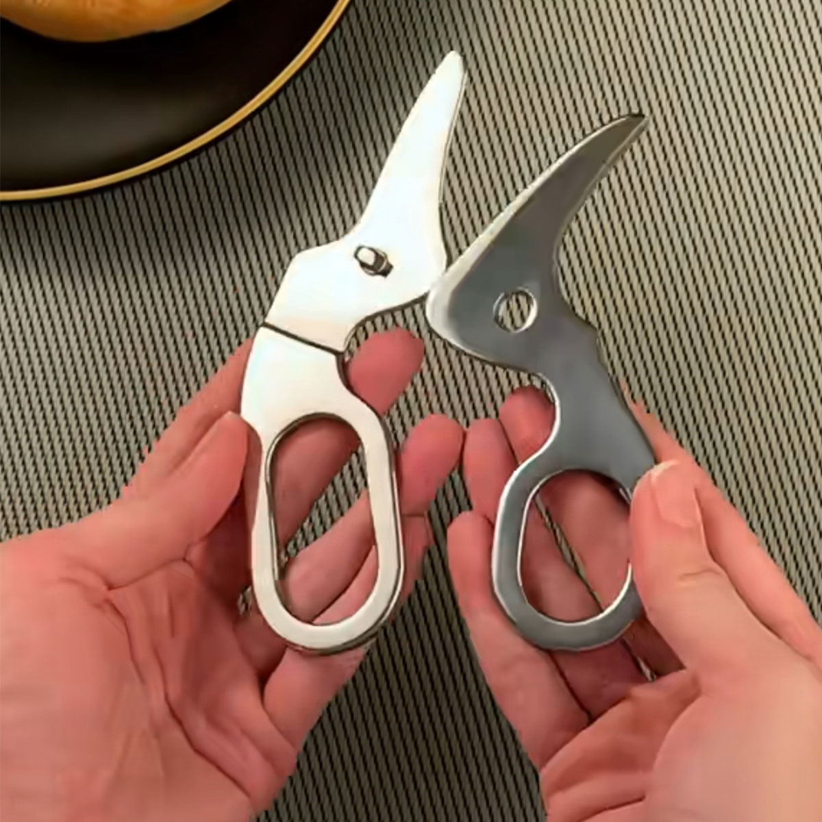 Baby Food Utensils - Safety Baby Food Scissors - Food