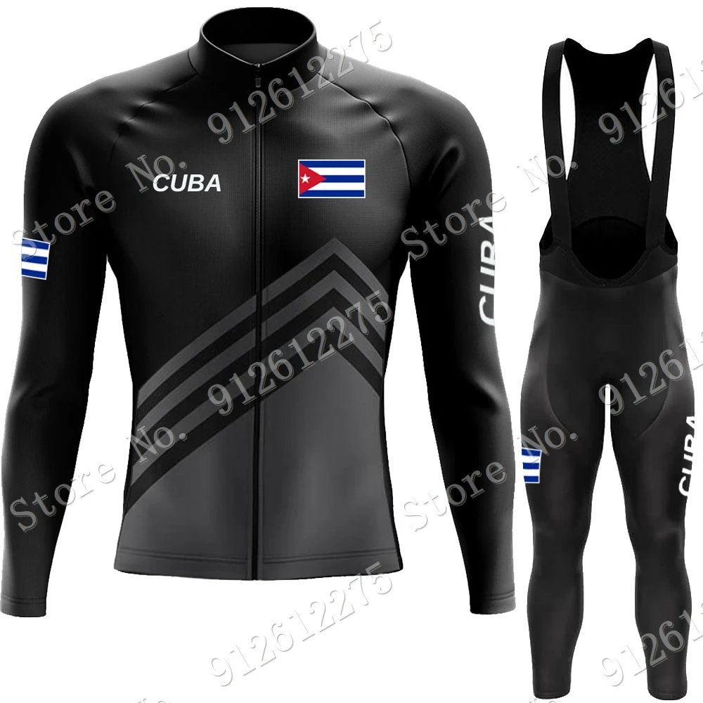 Cuba Cycling Jersey Set Cyclin - đánh giá và giá Bib Long Sleeve