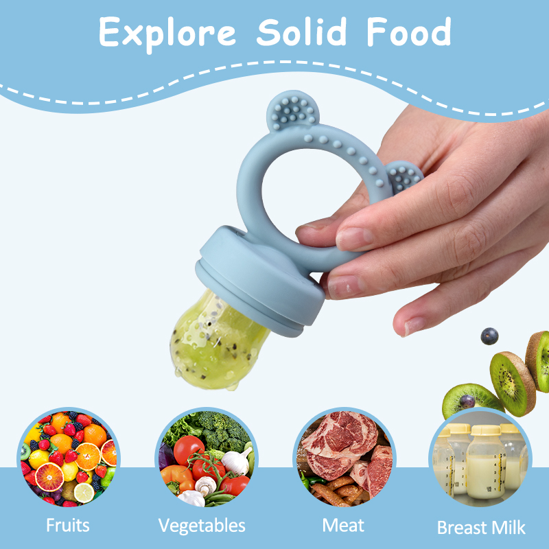 Silicone Bear Shaped Baby Frui - đánh giá và giá Baby Food Bites