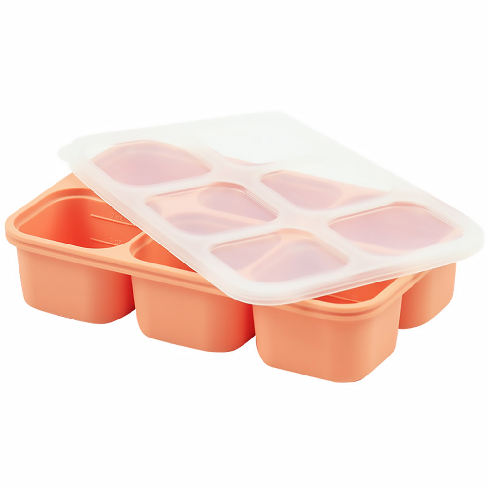6 Silcone Baby Food Storage Bo - đánh giá và giá Freezer Tray Baby