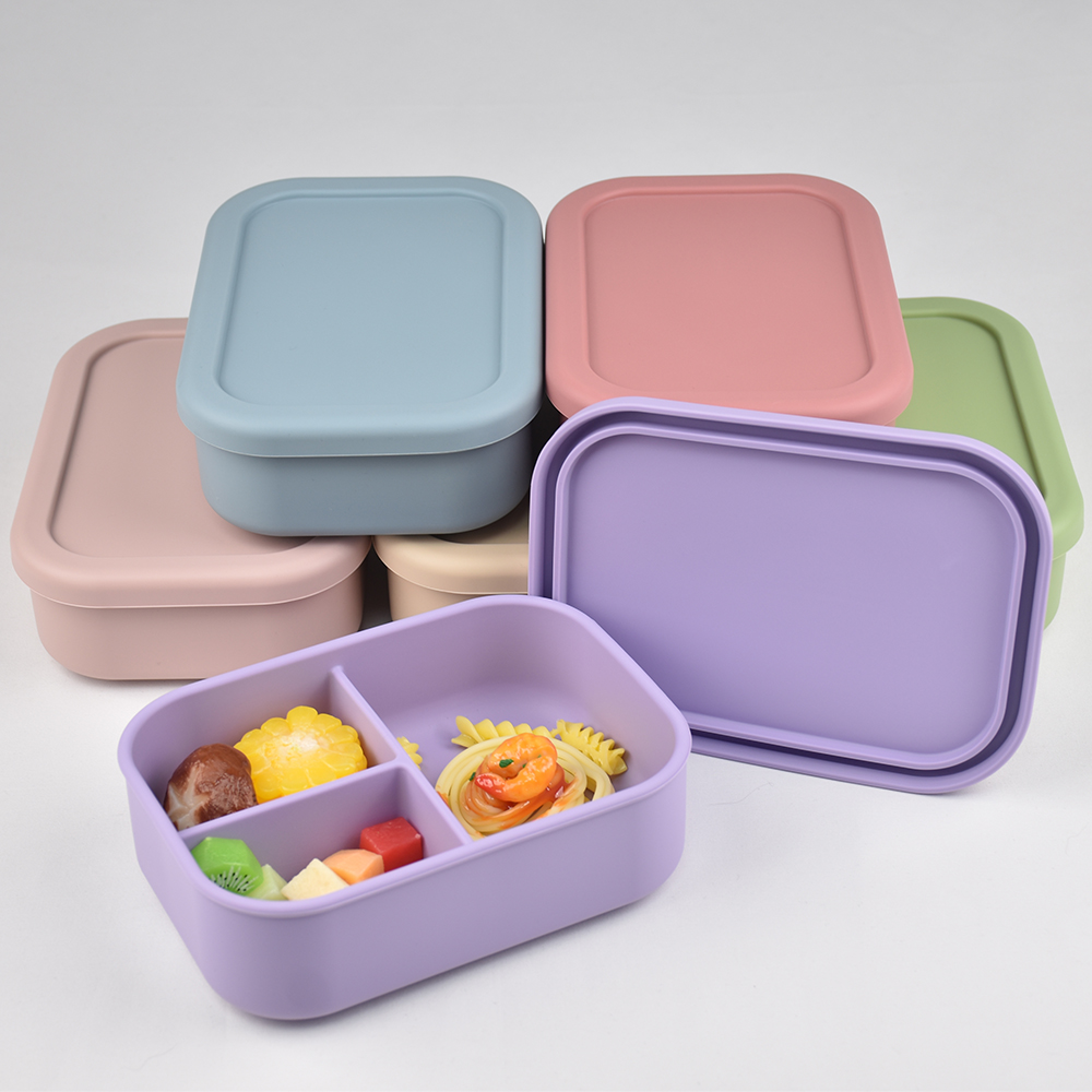 3-Compartment Food Grade Silic - đánh giá và giá Baby Food Jars