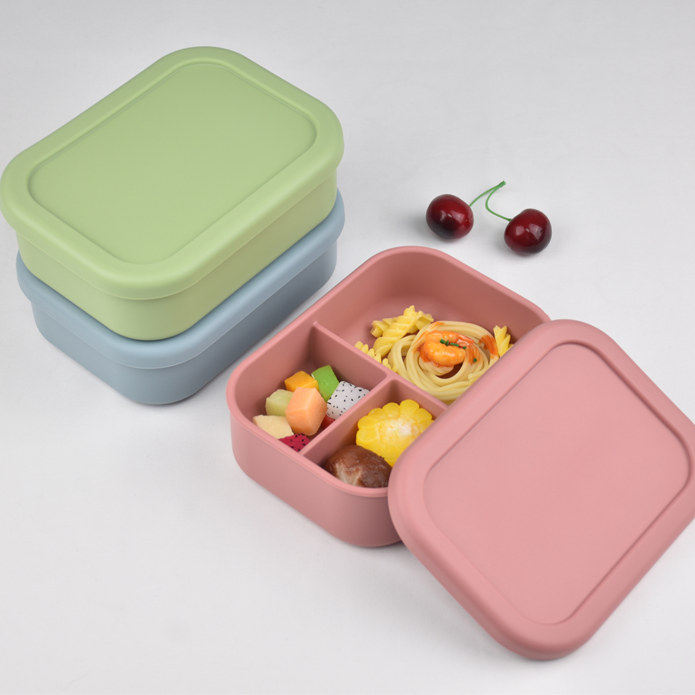 3-Compartment Food Grade Silic - đánh giá và giá Baby Food Jars