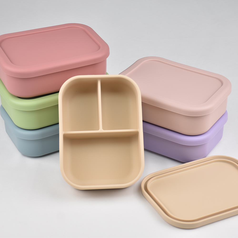 3-Compartment Food Grade Silic - đánh giá và giá Baby Food Jars