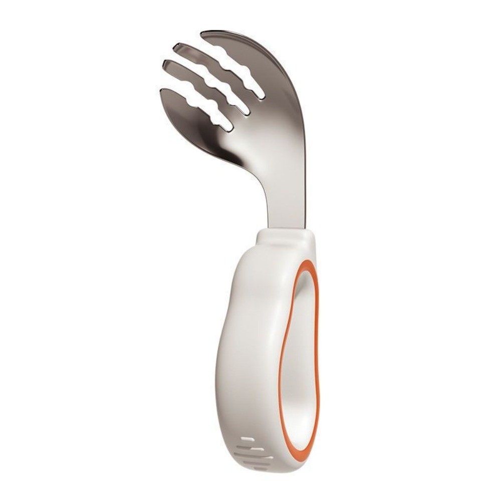 Silicone Baby Fork and Spoon S - đánh giá và giá Self Feed Spoon