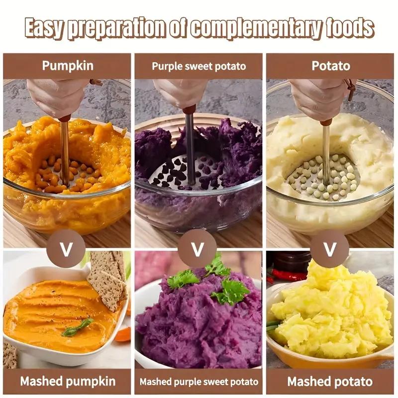 201 Stainless Steel Mashed Pot - đánh giá và giá Baby Food With Sweet Potato