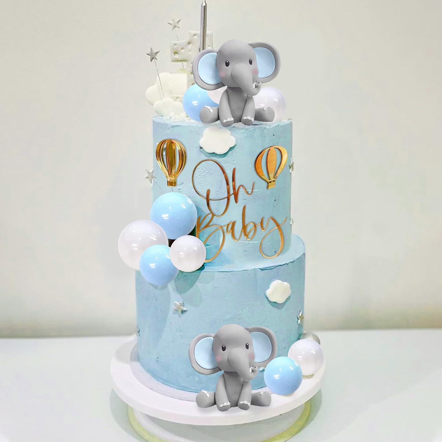 Elephant Cake Decoration Baby  - đánh giá và giá Baby Food Processor
