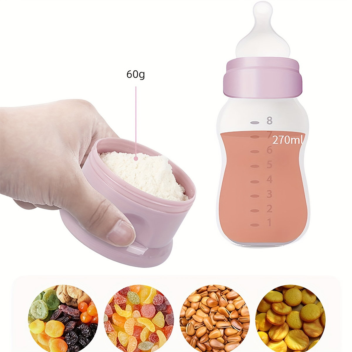 Large Capacity Baby Milk Powde - đánh giá và giá Baby Food Category
