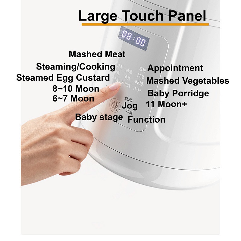 220V Baby Food Processor All-S - đánh giá và giá Baby Food Processor