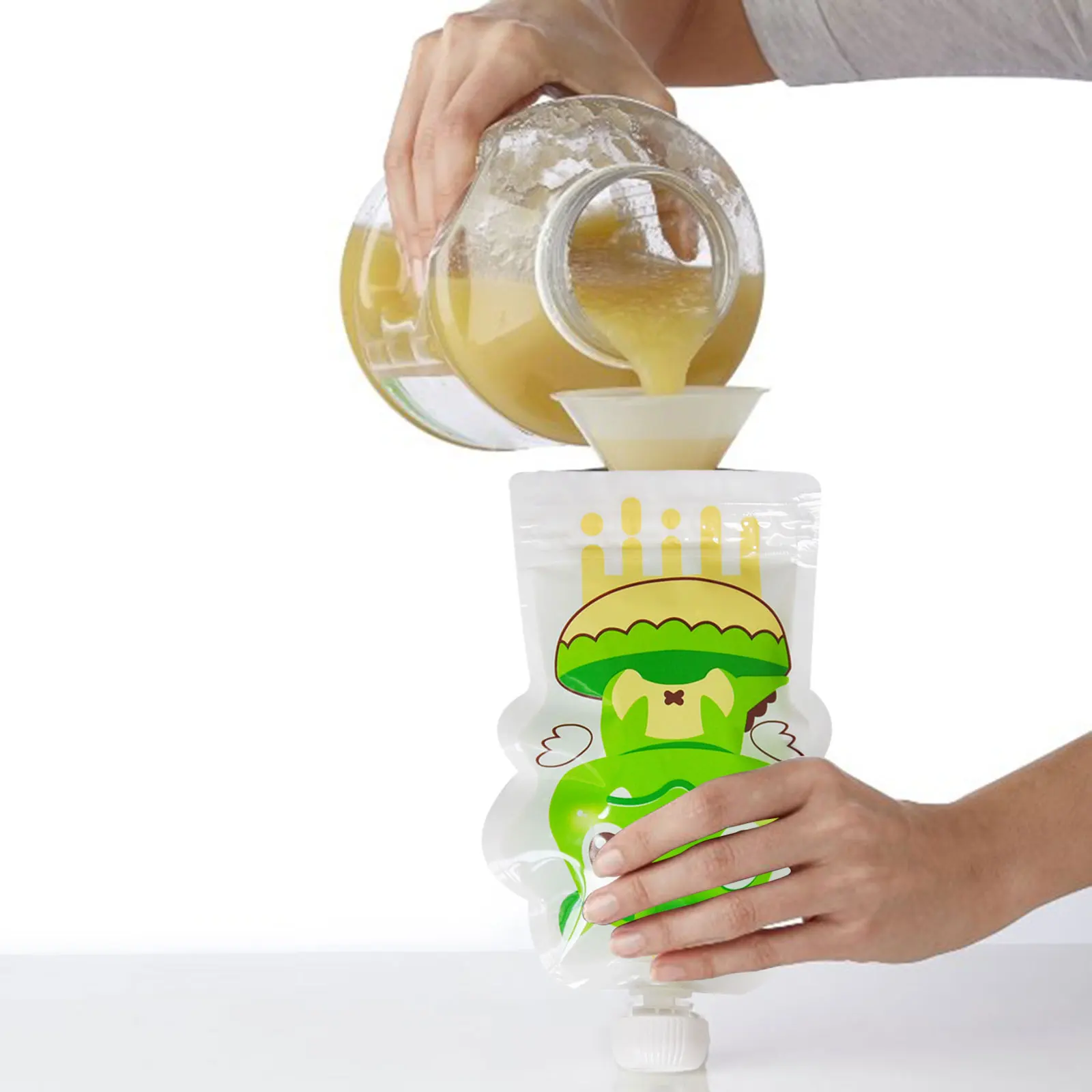 4pcs Food Storage Bag Reusable - đánh giá và giá Baby Food Pouches Reusable