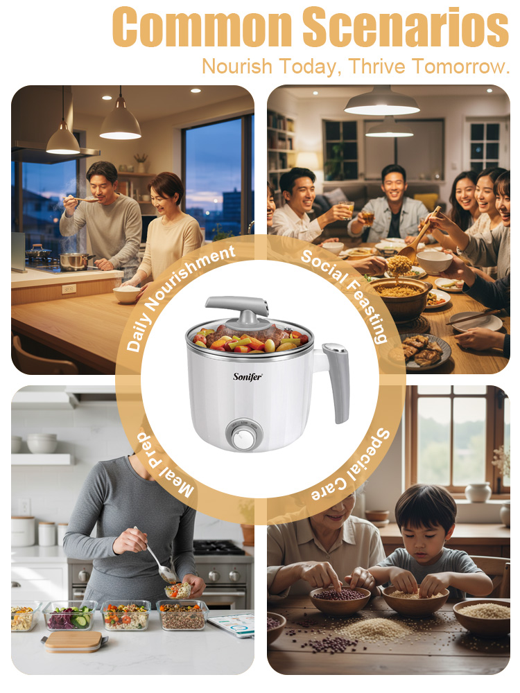 Sonifer SF-1503 Mini Electric  - đánh giá và giá Baby Food Recipe Book