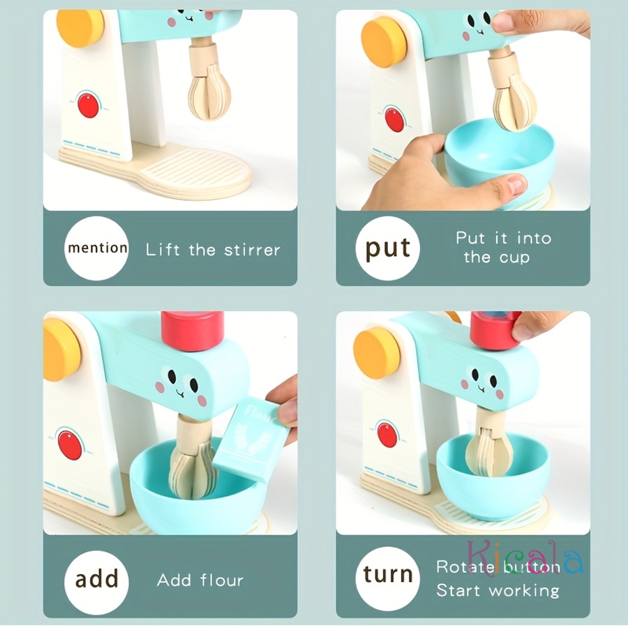 Wooden Kitchen Pretend Play To - đánh giá và giá Baby Food Under 1 Year