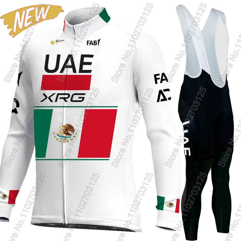 UAE Team Cycling 2026 Mexico J - đánh giá và giá Bib Long Sleeve