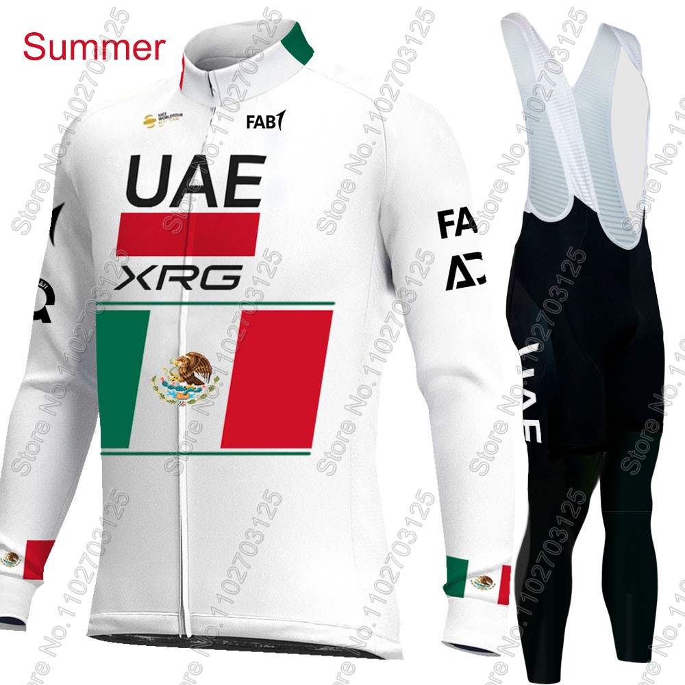 UAE Team Cycling 2026 Mexico J - đánh giá và giá Bib Long Sleeve
