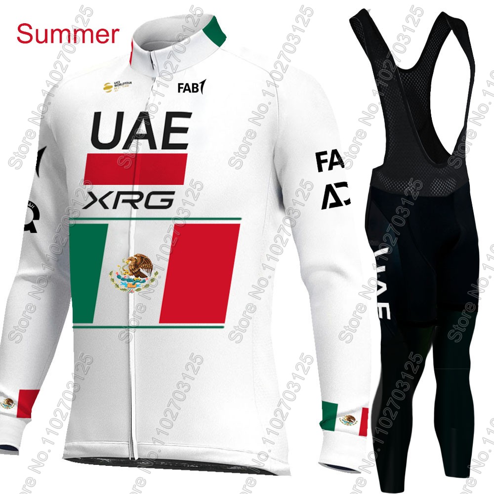 UAE Team Cycling 2026 Mexico J - đánh giá và giá Bib Long Sleeve