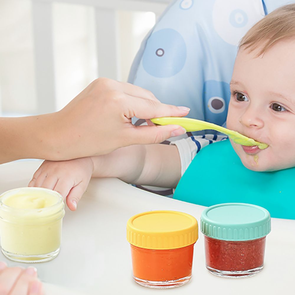6pcs Glass Baby Food Jar Reusa - đánh giá và giá Baby Food Jars