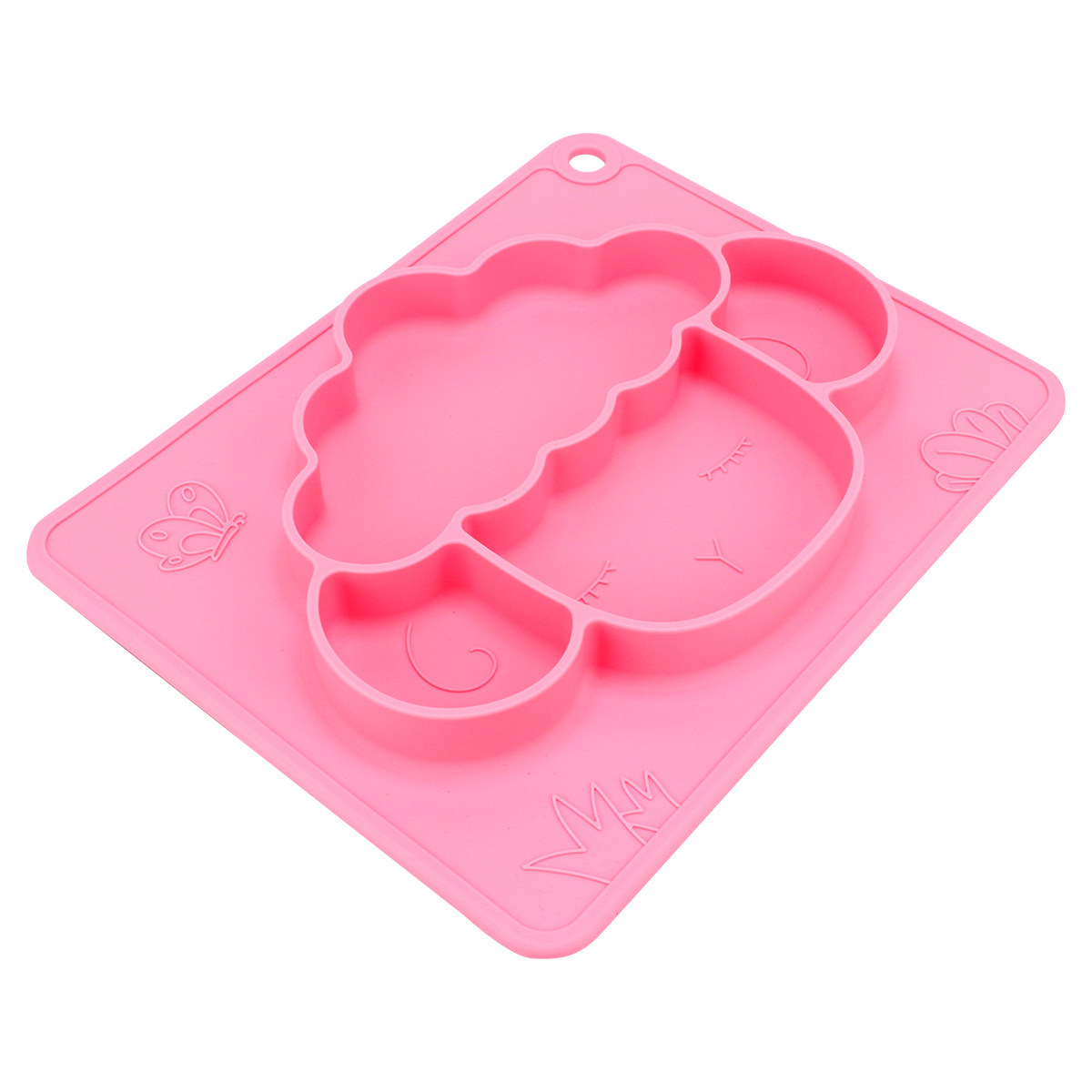 Silicone Toddler Food Plate wi - đánh giá và giá Plate Suction Toddler