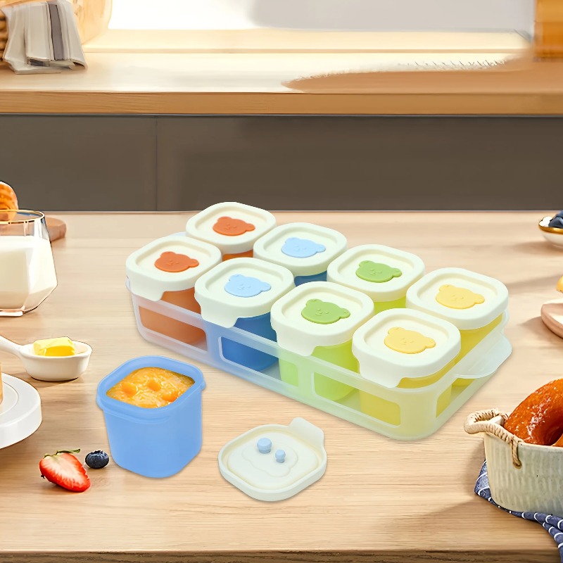Baby Food Freezer Tray with Li - đánh giá và giá Freezer Tray Baby