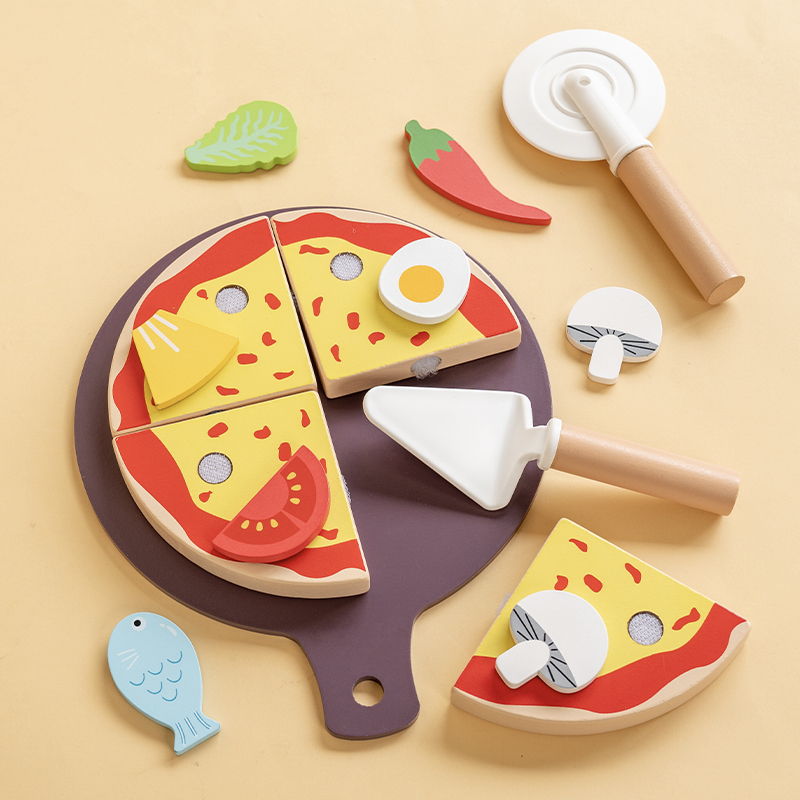Kids Pizza Cutting Toy Montess - đánh giá và giá Baby Food Under 1 Year