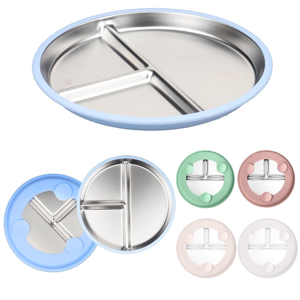 Stainless Steel Kids Plate wit - đánh giá và giá Plate Suction Toddler