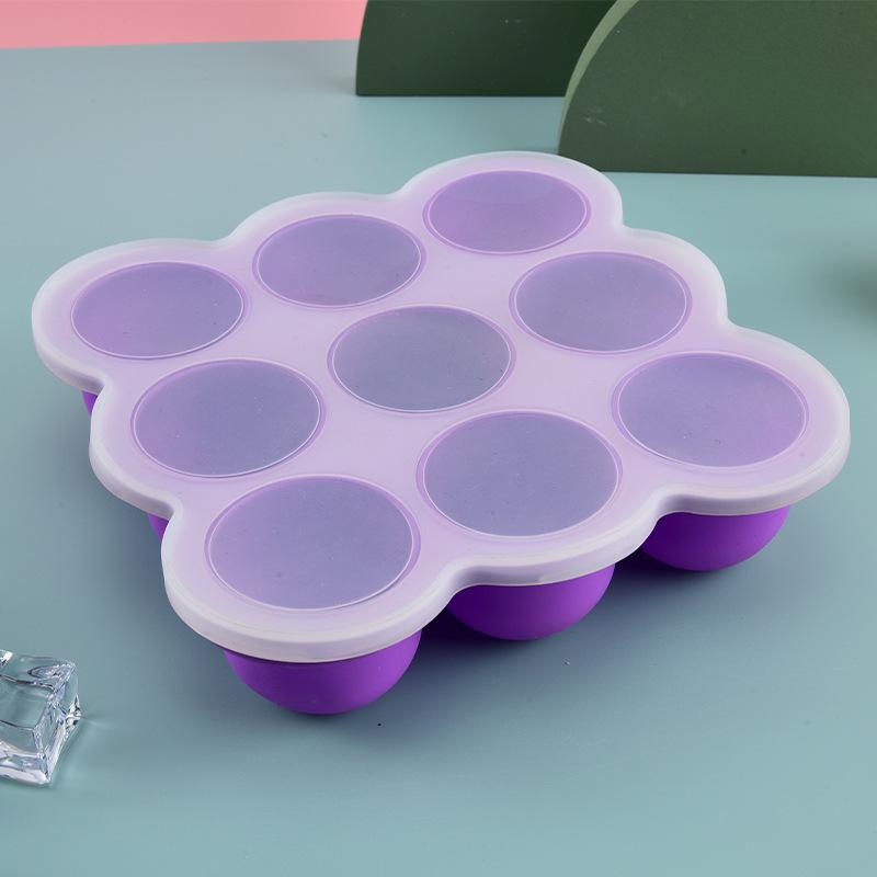 Baby Food Silicone Container 9 - đánh giá và giá Freezer Tray Baby