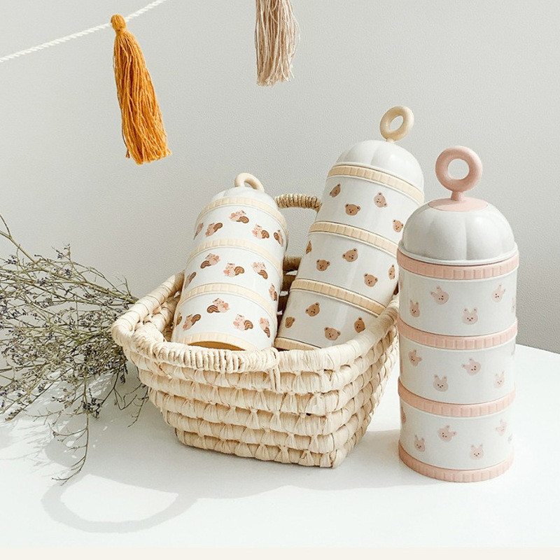 Cute Bear Milk Powder Box Baby - đánh giá và giá Baby Food Diet