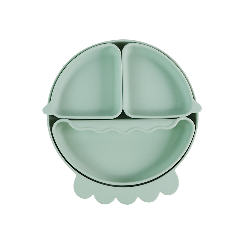 Baby Safe Silicone Dining Plat - đánh giá và giá Plate Suction Toddler