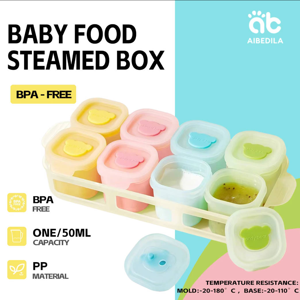 AIBEDILA Baby Silicone Food Fr - đánh giá và giá Freezer Tray Baby