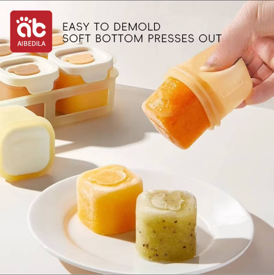 AIBEDILA Baby Silicone Food Fr - đánh giá và giá Freezer Tray Baby