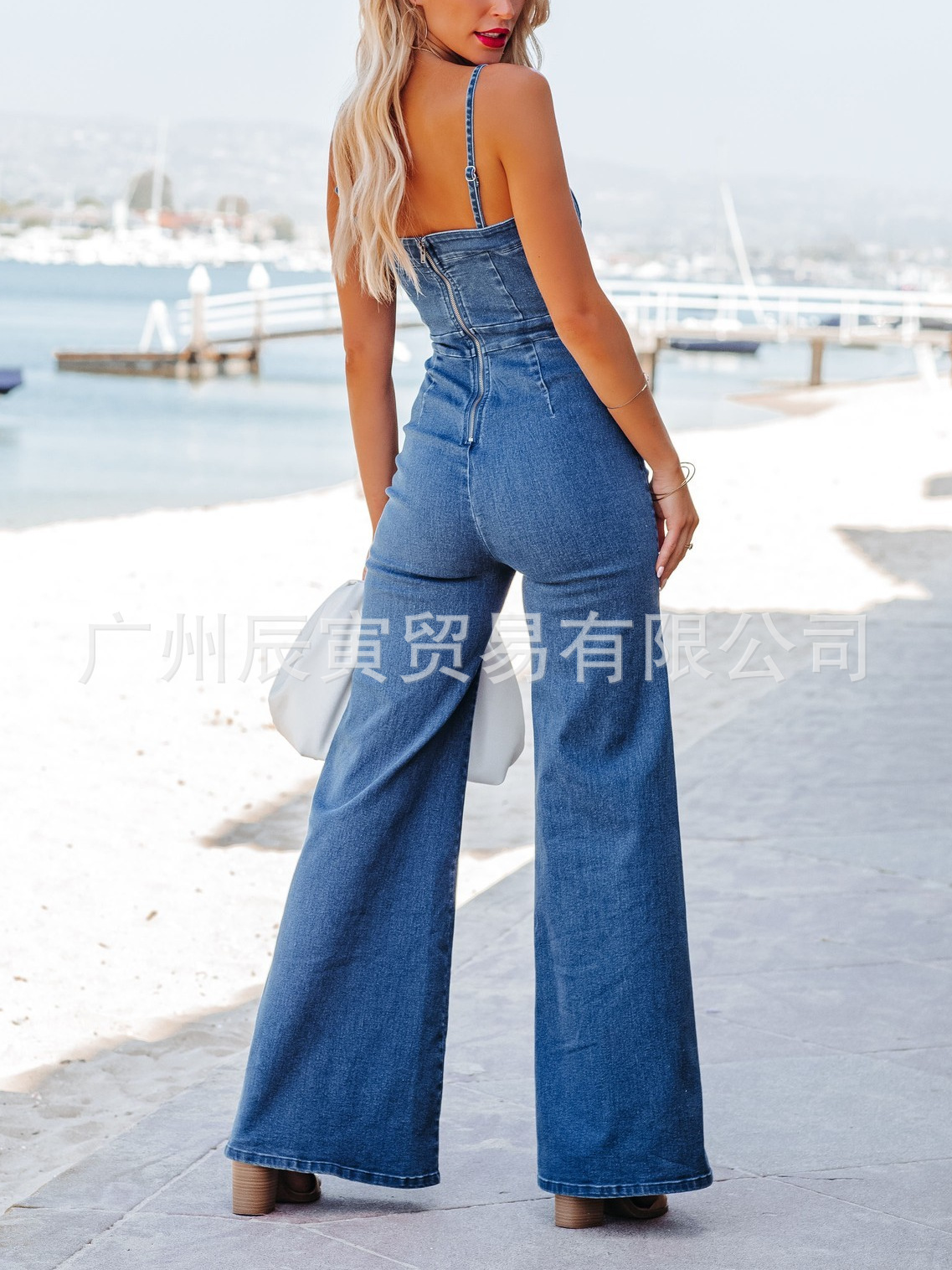 Women's Summer New Fashion Den - đánh giá và giá Bib Long Sleeve