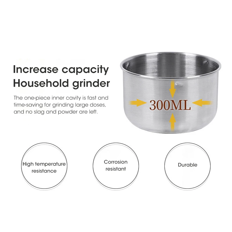 Mini Electric Grinder 300ml Ul - đánh giá và giá Baby Food Chopper