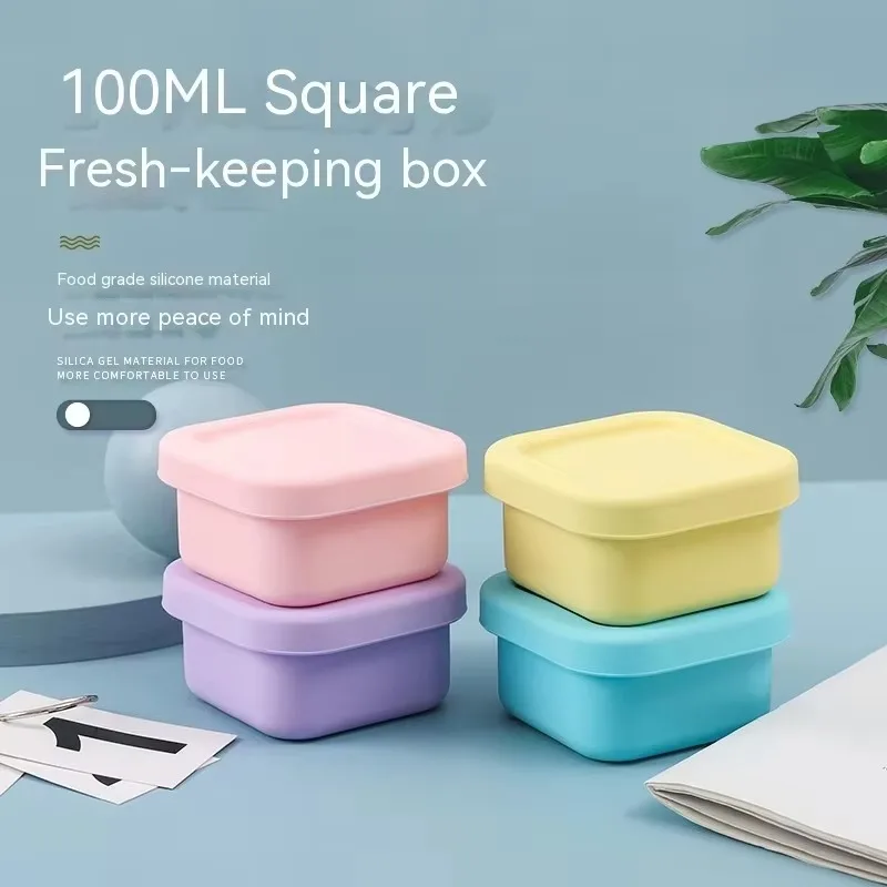 1Pc Silicone Baby Lunch Box wi - đánh giá và giá Baby Food Category