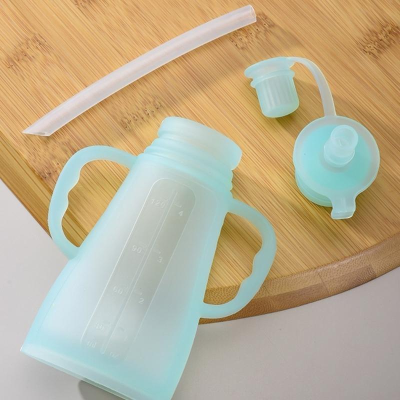 XXFFE mềm silicon vắt túi thực - đánh giá và giá Baby Food Pouches Reusable
