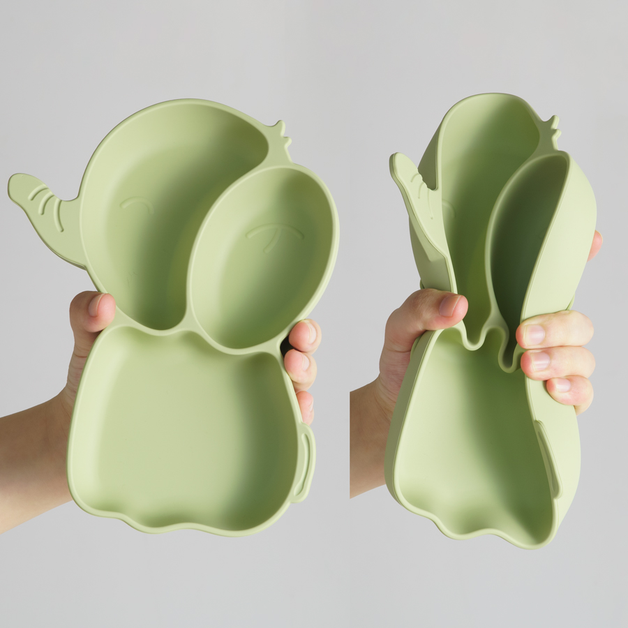 1PCS Baby Silicone Dining Dish - đánh giá và giá Baby Food Chopper