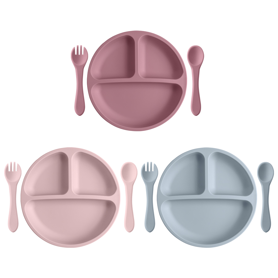3PCS Children's Tableware Set  - đánh giá và giá Baby Food Chopper