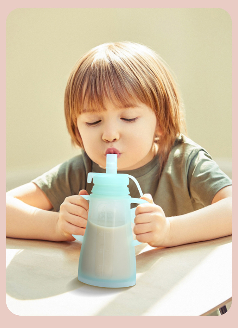 New Reusable Silicone Breast M - đánh giá và giá Baby Food Pouches Reusable