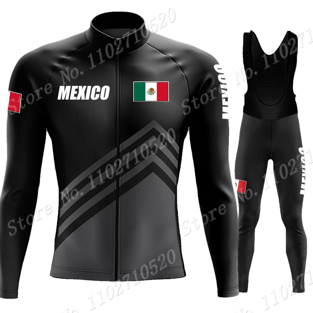 2023 Mexico Team Cycling Jerse - đánh giá và giá Bib Long Sleeve