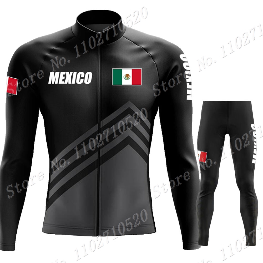 2023 Mexico Team Cycling Jerse - đánh giá và giá Bib Long Sleeve