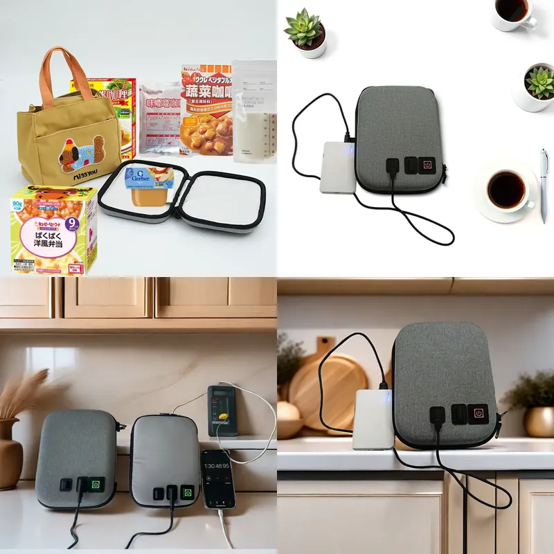 【CHIMU HOME】 Portable USB-Powe - đánh giá và giá Baby Food Pouches Reusable