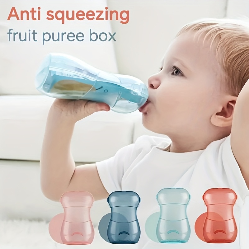 Squeeze-Proof Food Pouch, Port - đánh giá và giá Baby Food Pouches Reusable