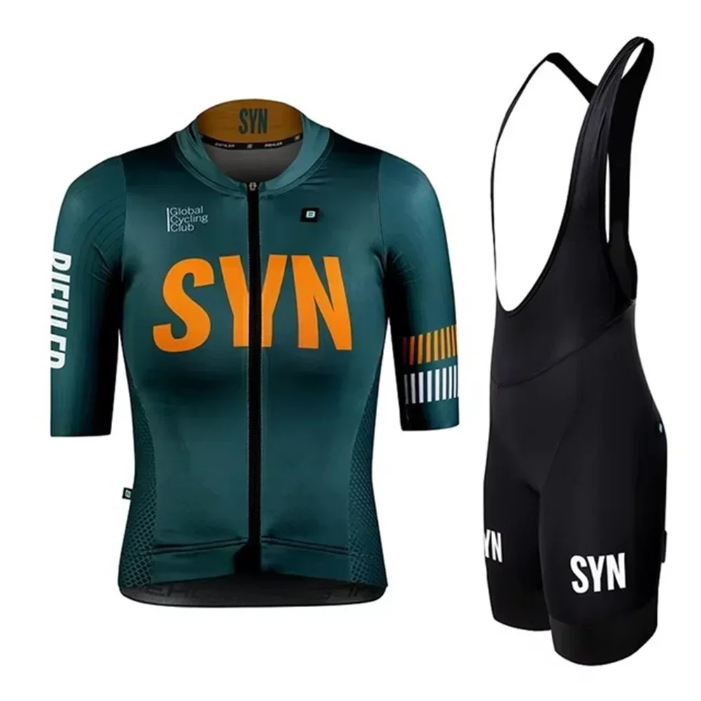 Summer SYN Team Cycling Set Wo - đánh giá và giá Bib Long Sleeve