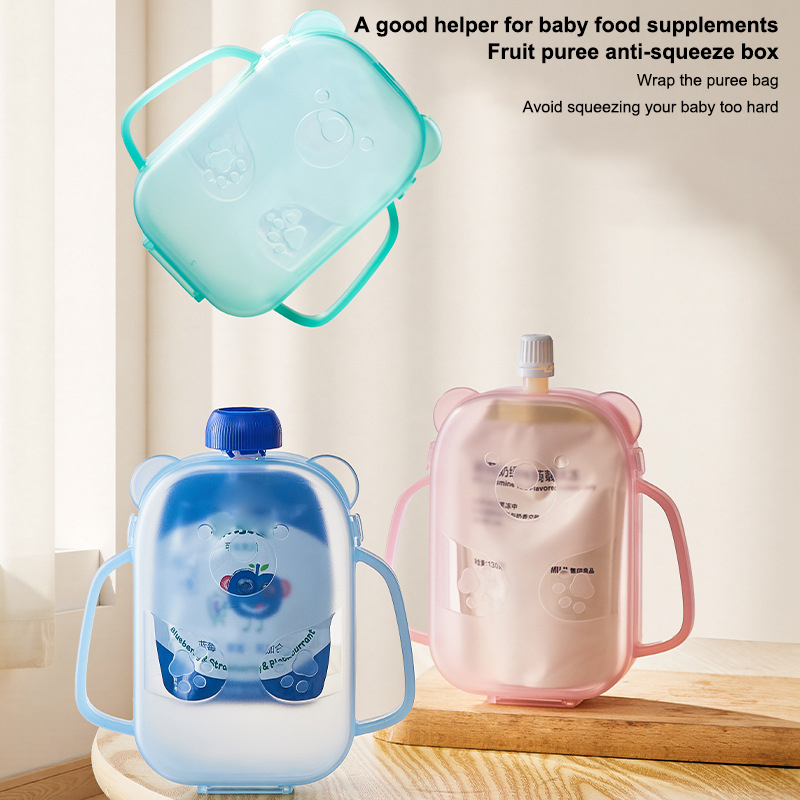 Food Pouch Holder Mess-Free Ba - đánh giá và giá Baby Food Pouches Reusable