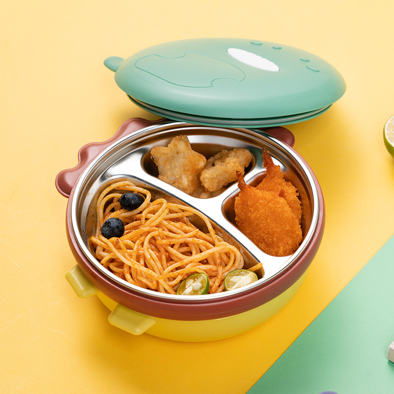 Children's stainless steel div - đánh giá và giá Baby Food Bowl