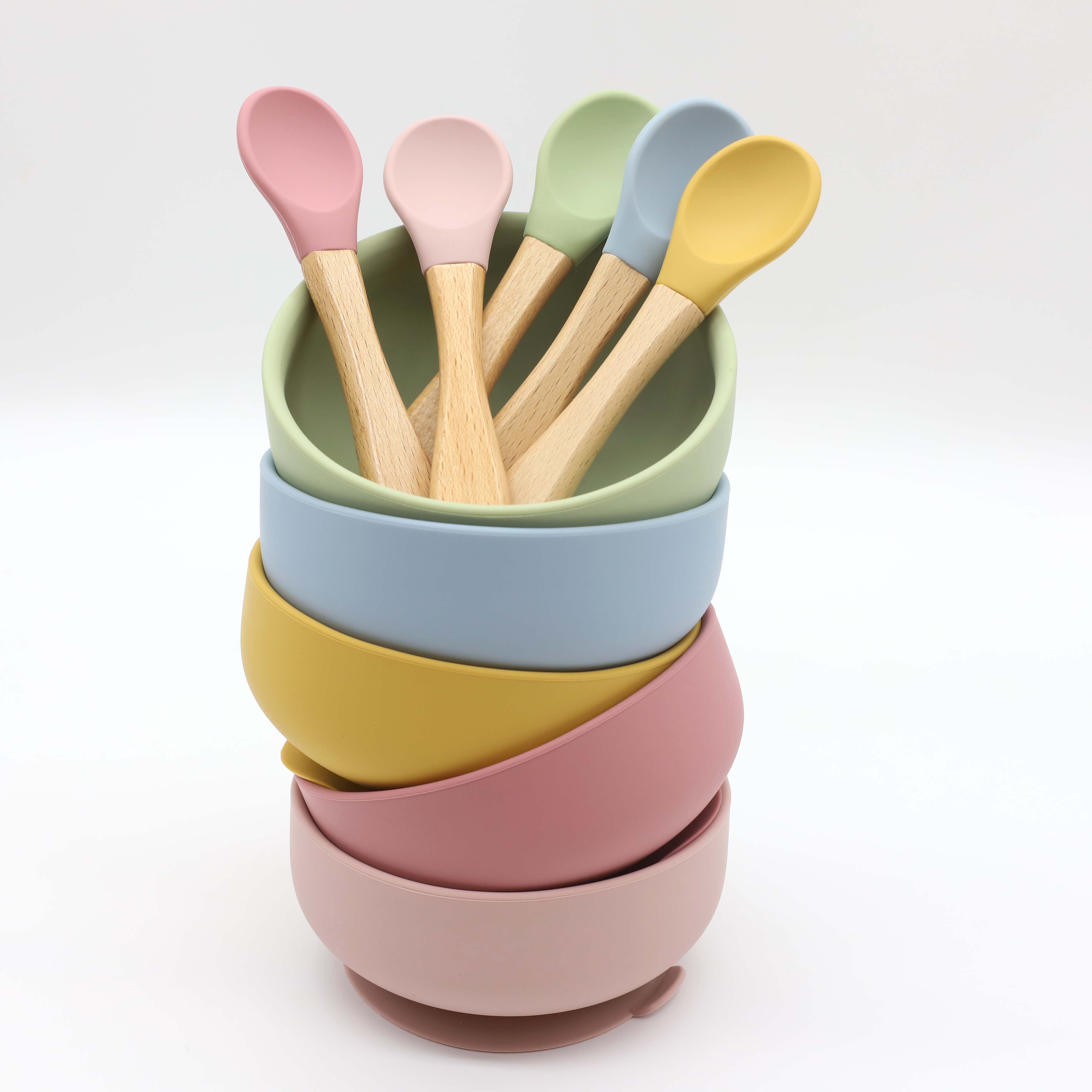 Silicone bowl with suction cup - đánh giá và giá Baby Food Bites