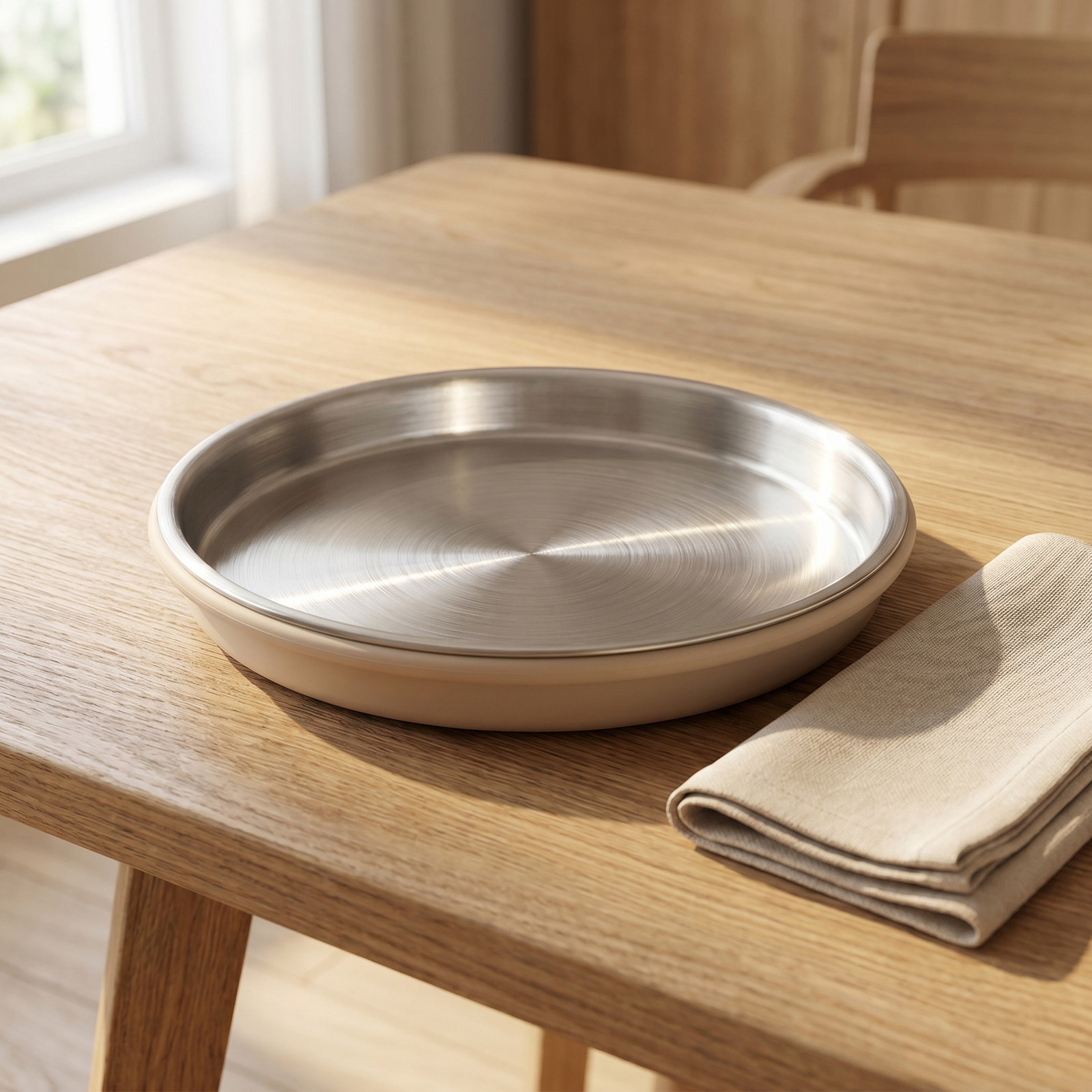 Stainless Steel Baby Feeding P - đánh giá và giá Plate Suction Toddler